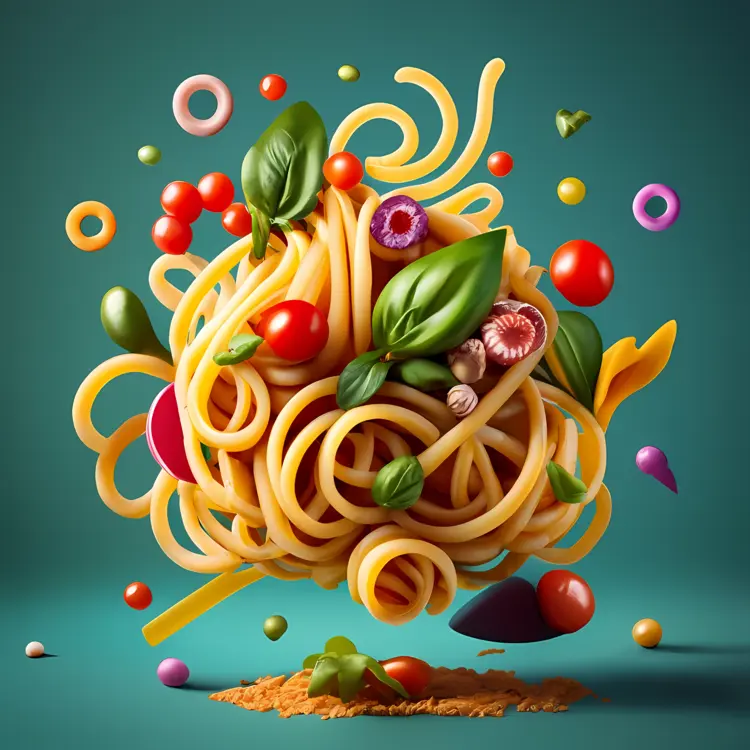 Flavorful Pasta with Basil and Tomatoes