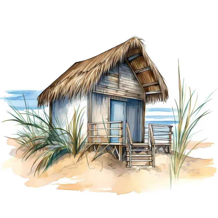 Small cute doodle house