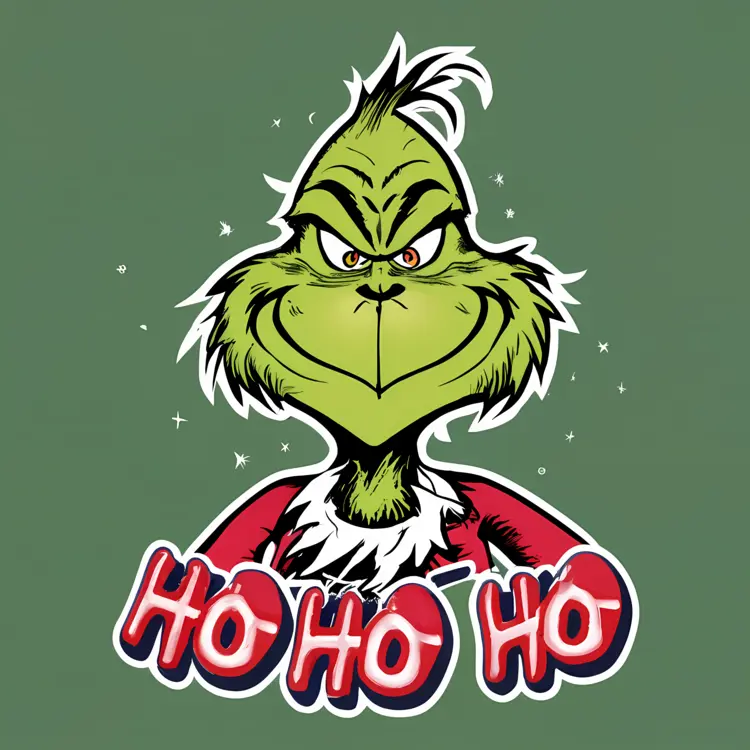 Grinch Saying Ho Ho Ho