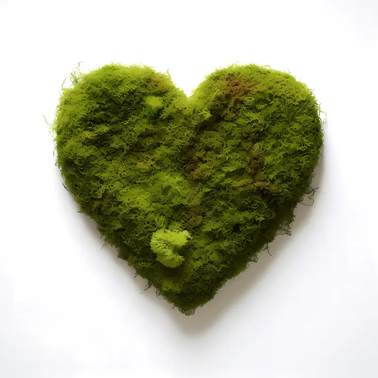 Heart Shaped Moss