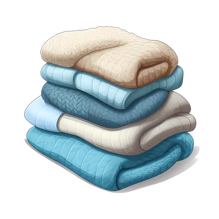 Cozy Stack of Sweaters