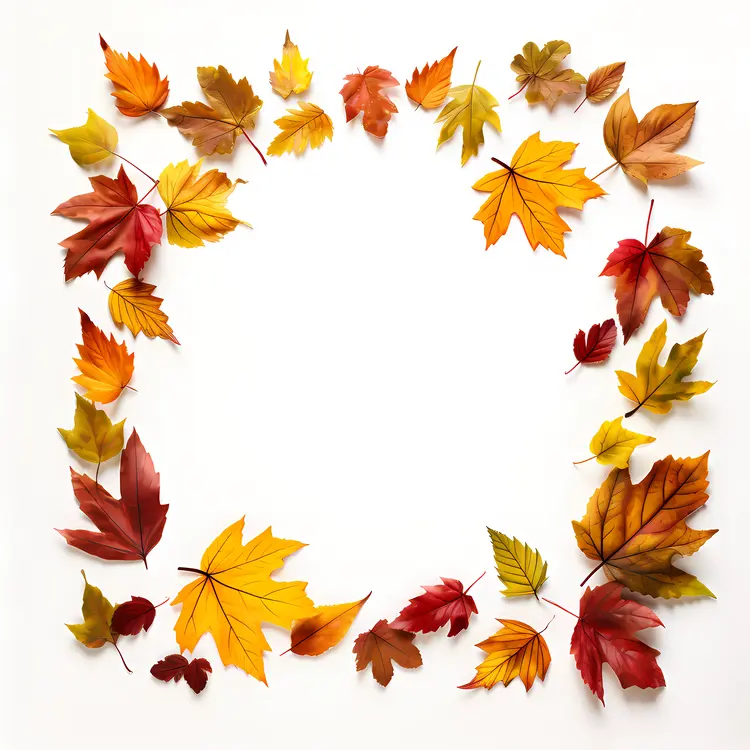 Autumn Leaves Border