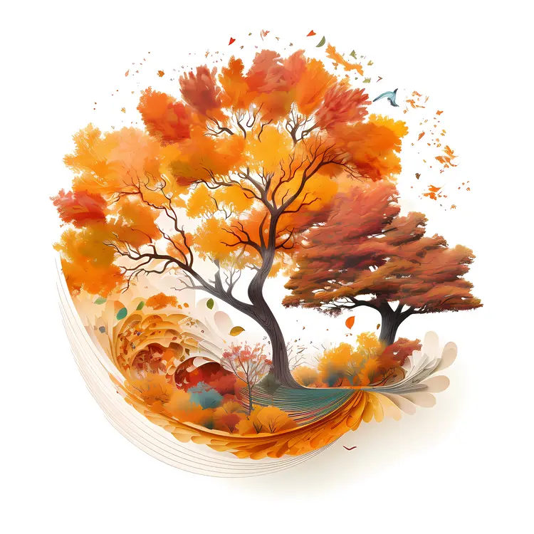 Autumn trees