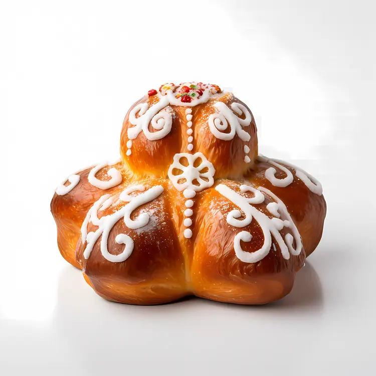 Beautifully Decorated Bread