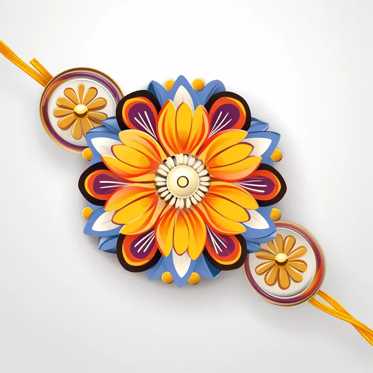 Colorful Rakhi for Raksha Bandhan Festival