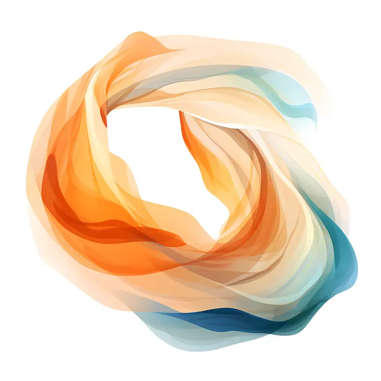 Colorful Swirl Abstract Art