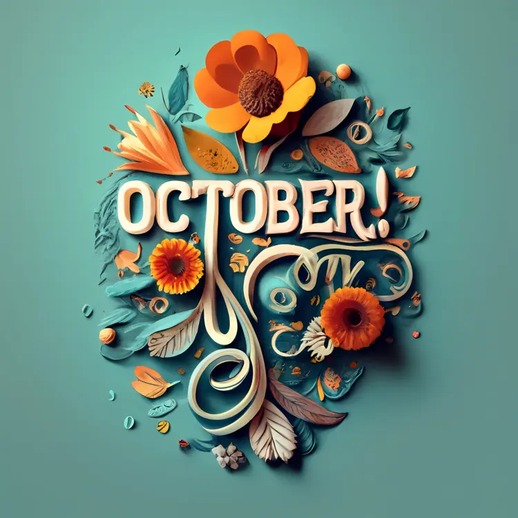 October with Floral Design