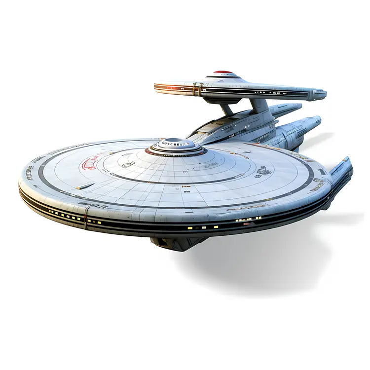 Futuristic Spaceship for Interstellar Exploration