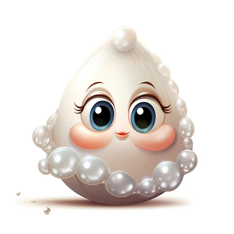Cute Cartoon Pearl