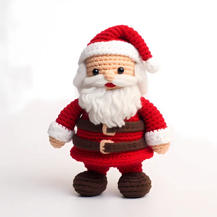 Crochet Santa with Belt