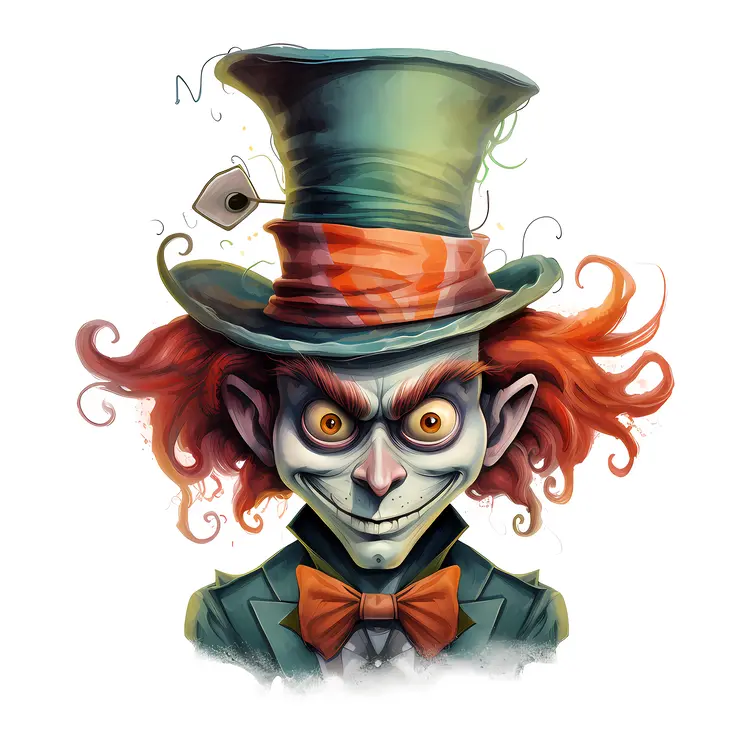 Mad Hatter with Green Hat