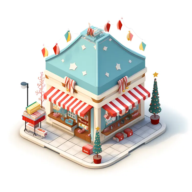 Blue Roof Christmas Shop