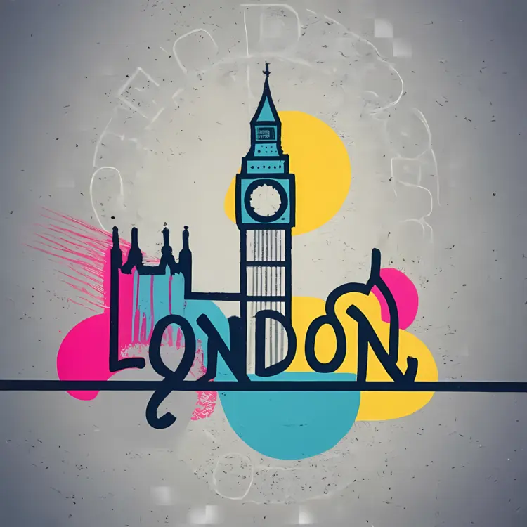 Stylized London Cityscape
