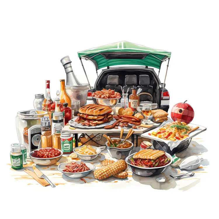 Tailgate Buffet with Friends