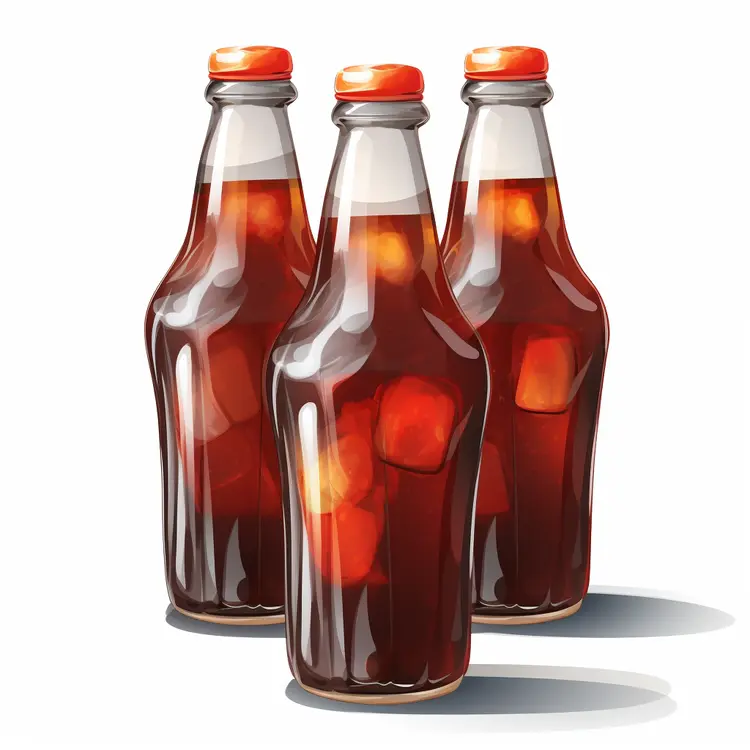 Refreshing Soda Bottles for Summer