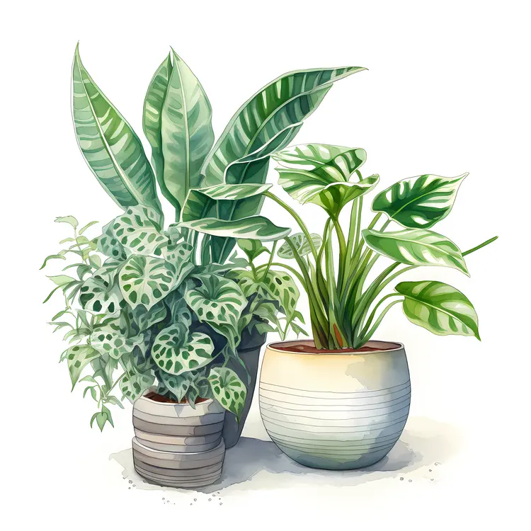 Green Potted Plants for Indoor Decor