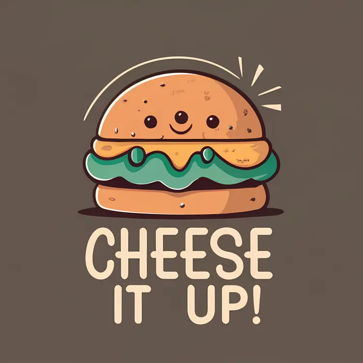 Cute Cheese It Up! Burger