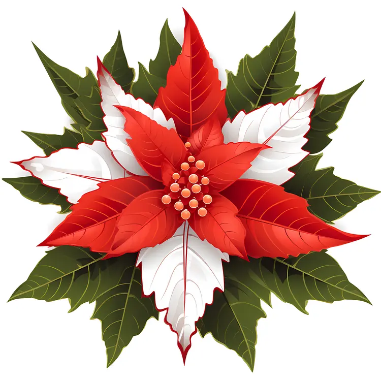 Beautiful Poinsettia for Christmas Decoration