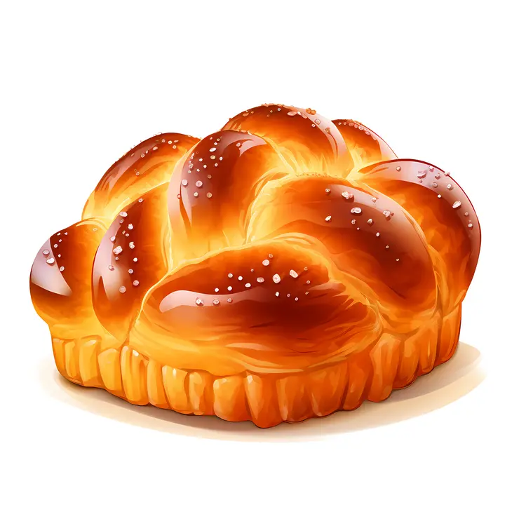 Glazed Braided Bread