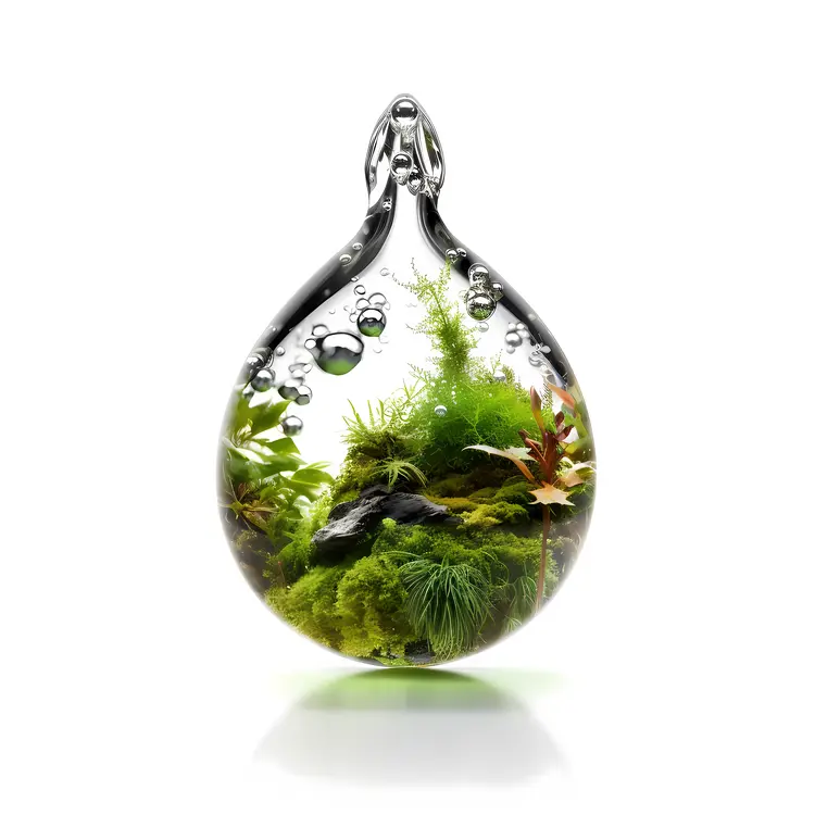 Terrarium with Miniature Plants