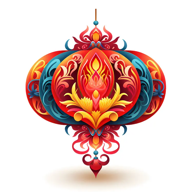 Colorful Decorative Lantern for Chinese New Year