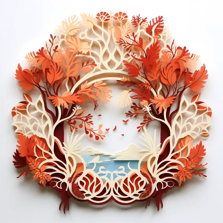 Autumn wreath