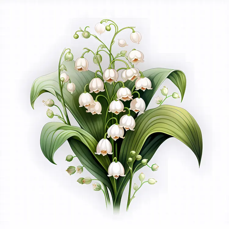Lily of the Valley Floral Art