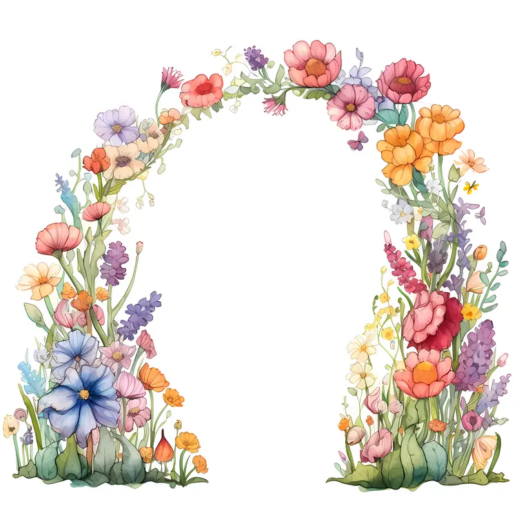 Beautiful Flower Arch for Celebrations