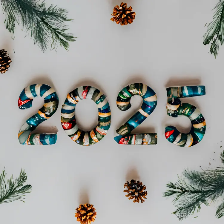 Natural 2025 Christmas Decorations