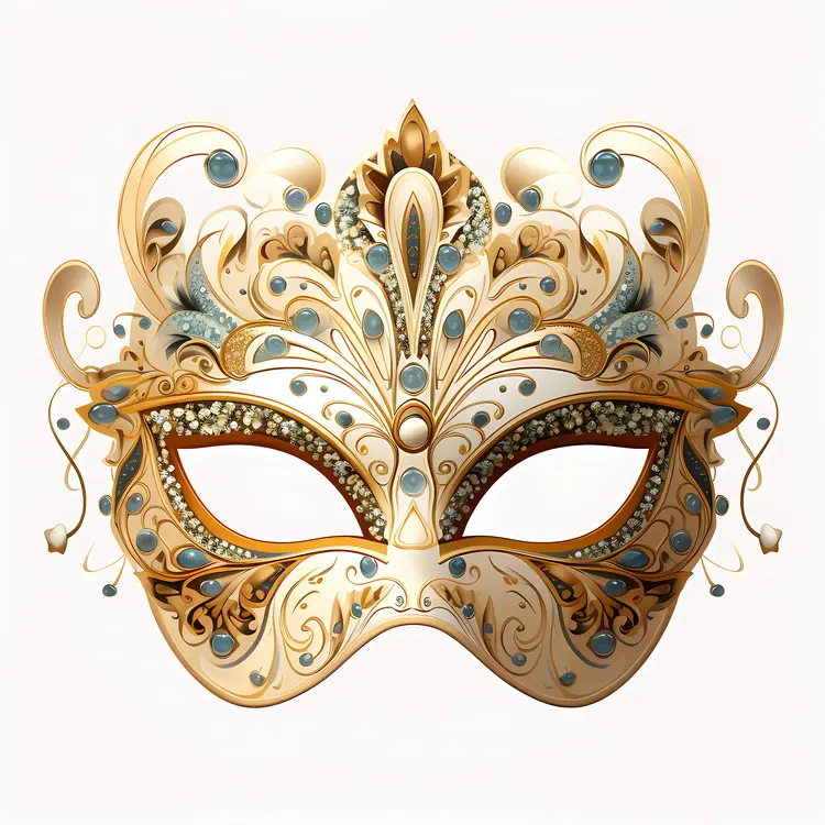 Ornate Elegant Mask for Special Occasions