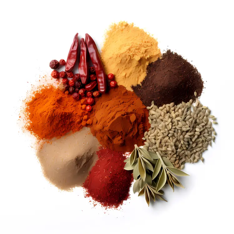 Colorful Assortment of Spices