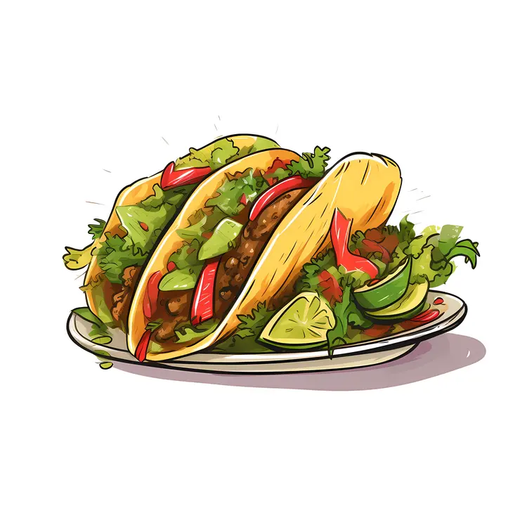 Delicious Taco with Fresh Ingredients
Delicious Taco with Fresh Ingredients