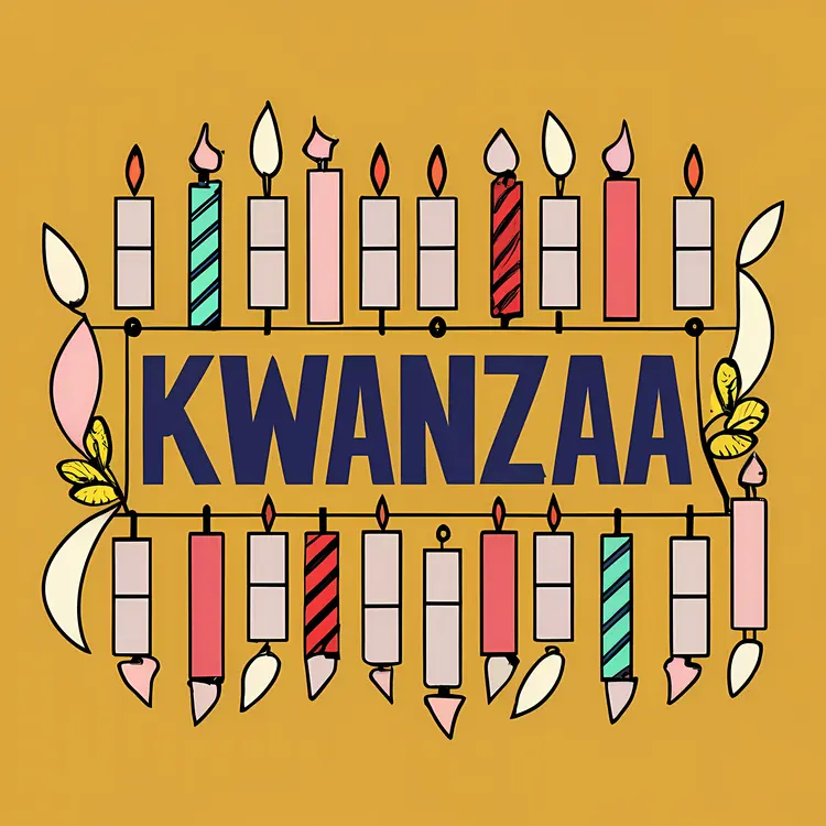 Kwanzaa Candles for Celebration