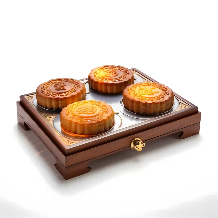 Traditional Mooncakes for Mid-Autumn Festival