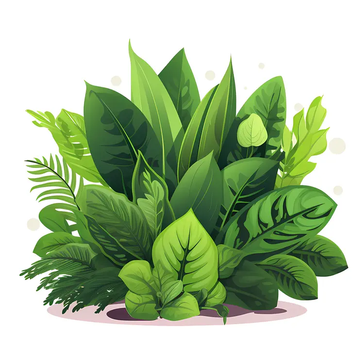 Lush Green Plants