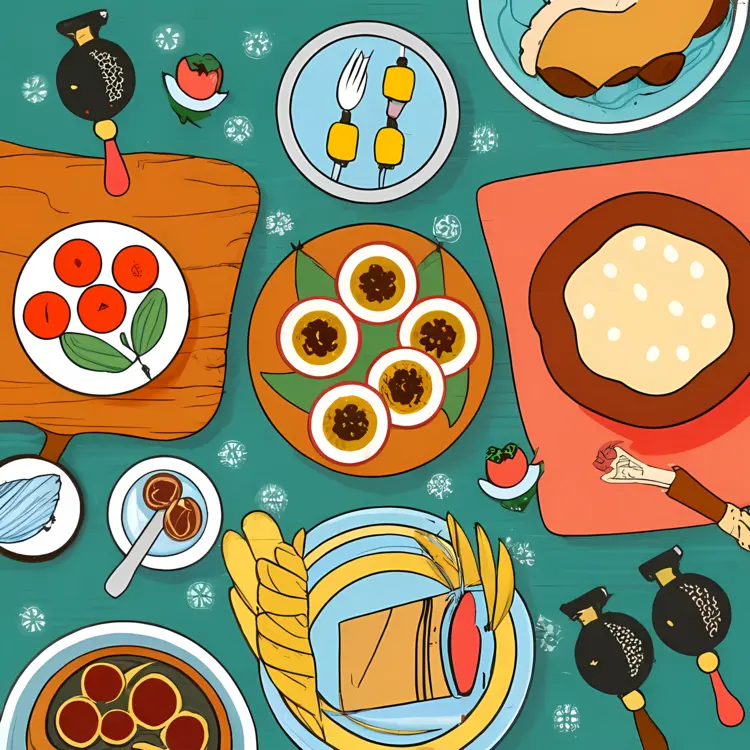 Festive Meal for Rosh Hashanah