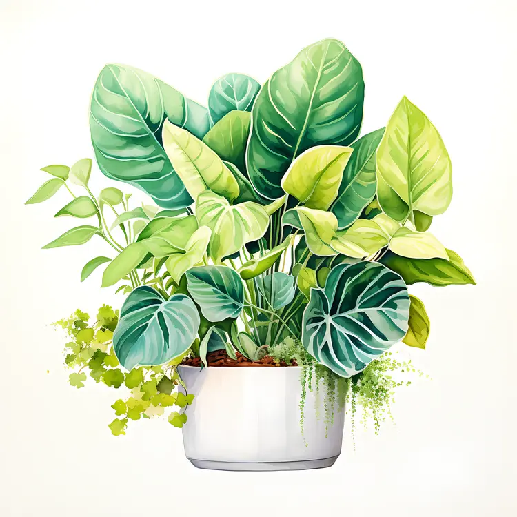 Green Potted Plants for Indoor Decor