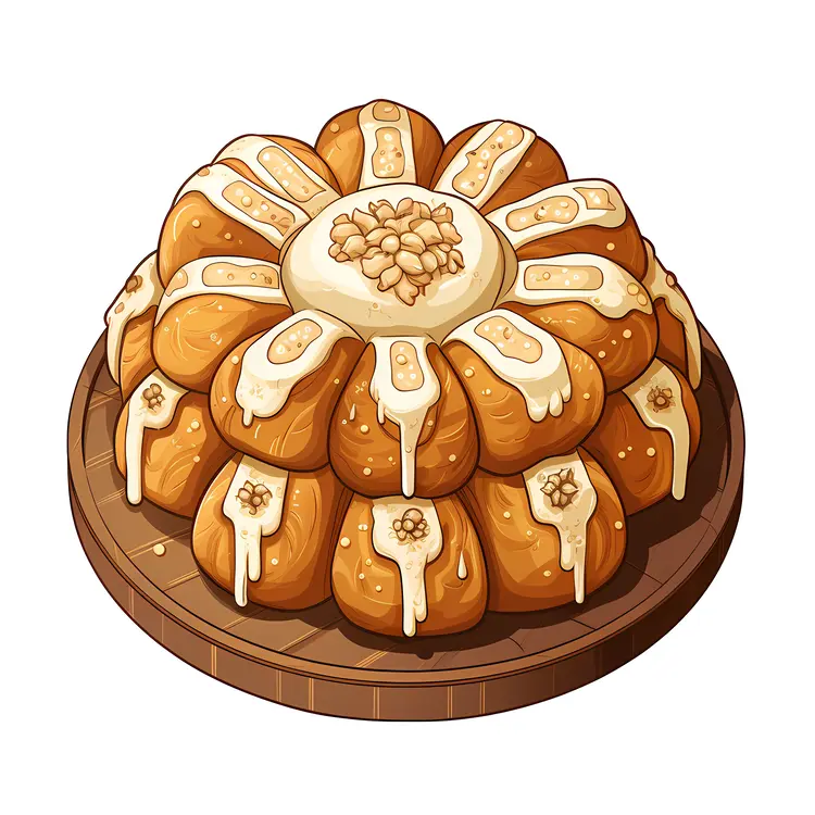 Sweet Bread with Icing