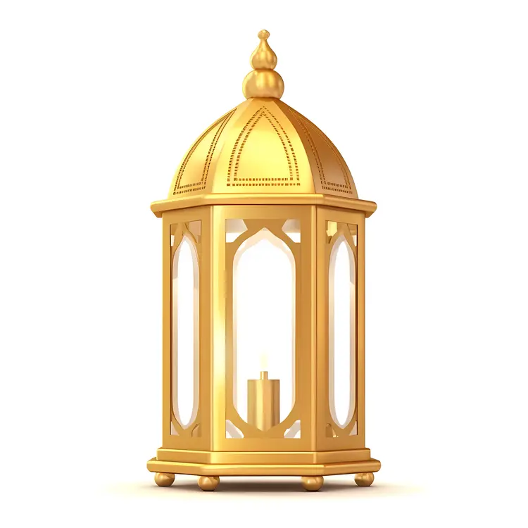 Elegant Golden Lantern