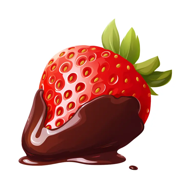 Tasty Chocolate Covered Strawberry