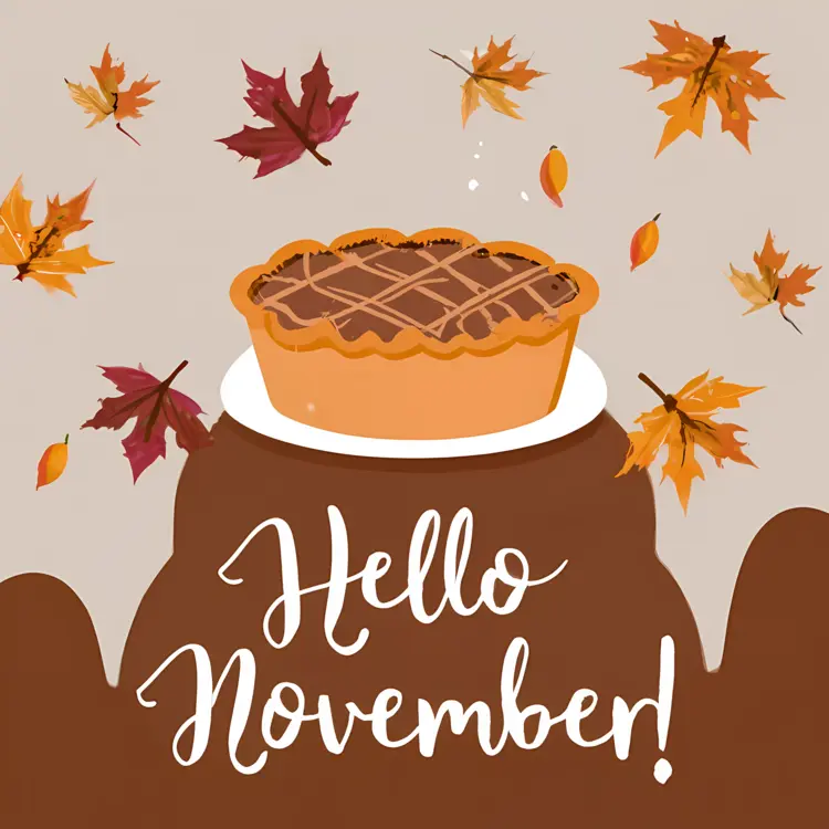 Pie for Hello November