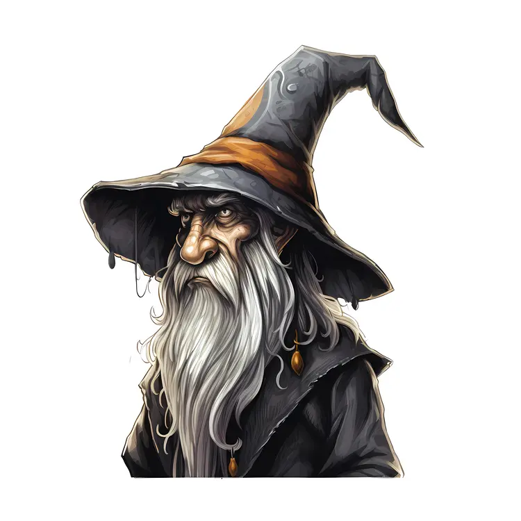 Old Wizard Character