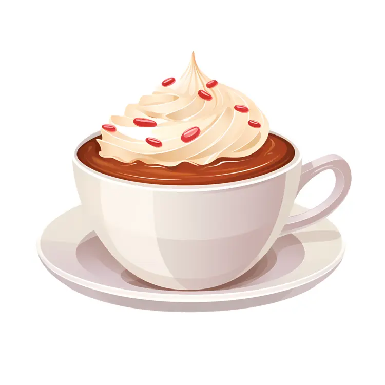 Beautiful cups for boss day concept