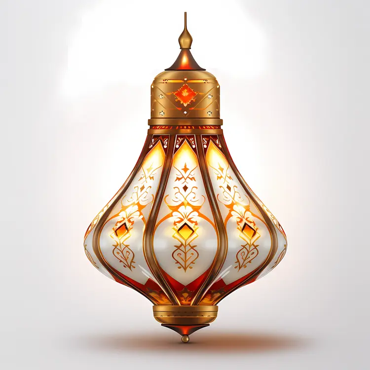 Ornate Traditional Lantern for Ramadan Celebration