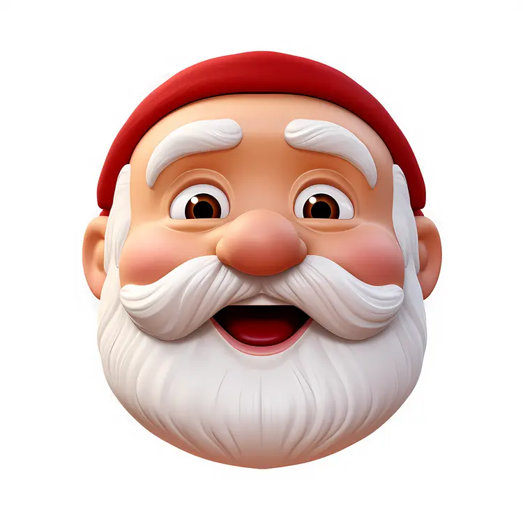 3D Santa Claus Cartoon