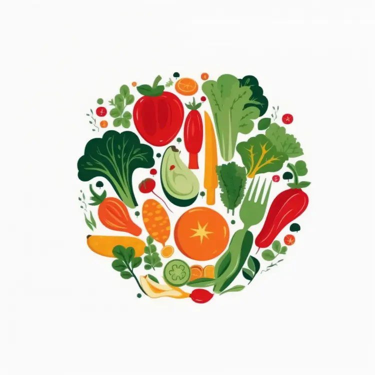 Colorful Assortment of Fresh Vegetables