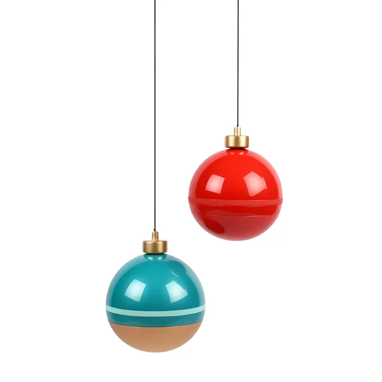 Red and Blue Christmas Decorations
