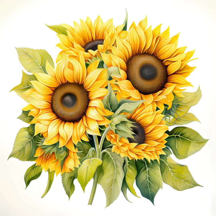 Beautiful Sunflower Bouquet