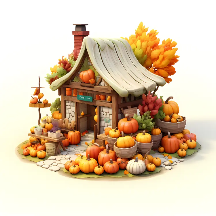 Cozy Pumpkin Cottage