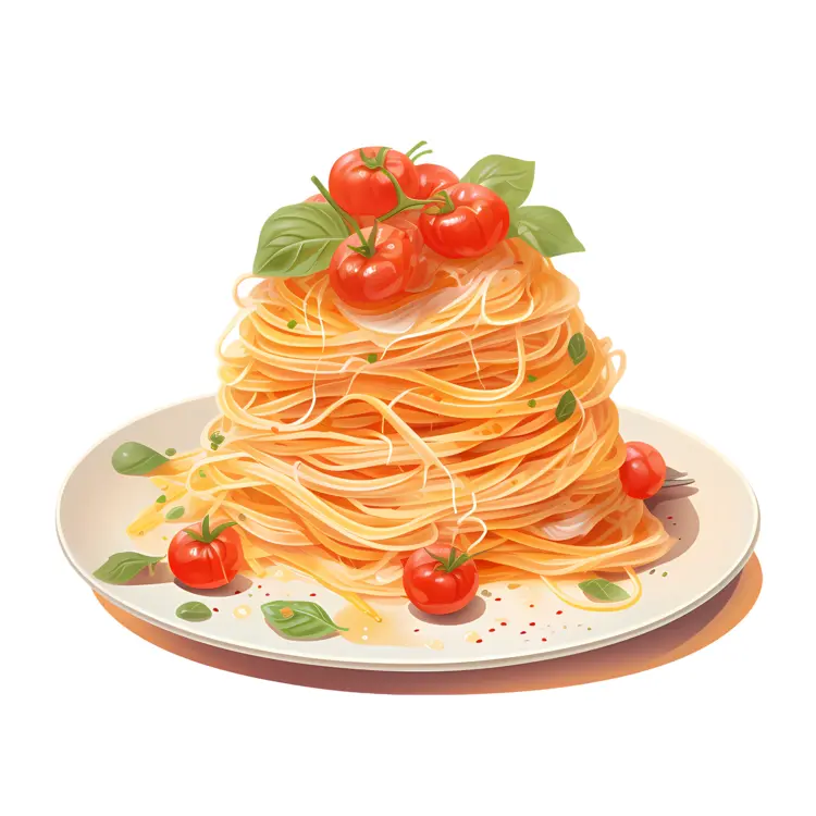 Delicious Spaghetti with Fresh Tomatoes and Basil